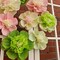 Crepe Paper Flower for Wall Psprt Pom Pom Decor Girls Birthday Party Backdrop Baby Shower Nursery Room Decoration Pack of 9 (Pink Green)